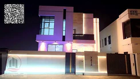 Luxury villa with 4 bedrooms and a swimming pool for sale in Al-Haliou 2