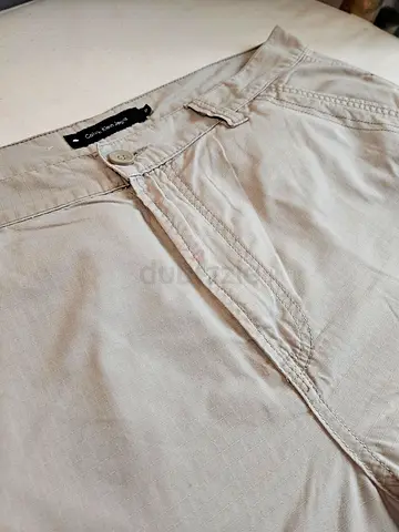 Calvin Klein Beige mens Cargo Shorts - good condition