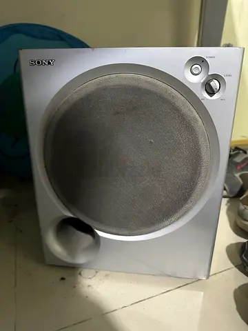 Sony Subwoofer Speaker - Single Unit, Good Working Condition