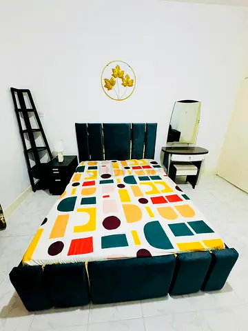With Balcony Furnished Family Room For Couple Near NMC Hospital