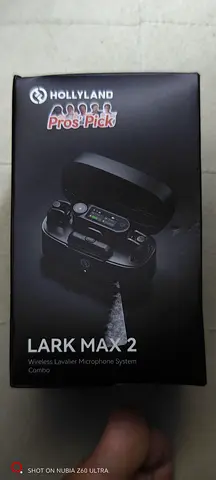 HOLLYLAND Lark Max 2 Wireless Lavalier Microphone System (Brand New Box)