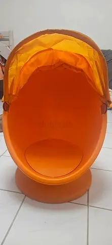 Ikea swivel bubble arm chair , perfect condition