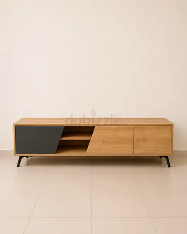 Wooden TV Console / Entertainment Unit with Storage
