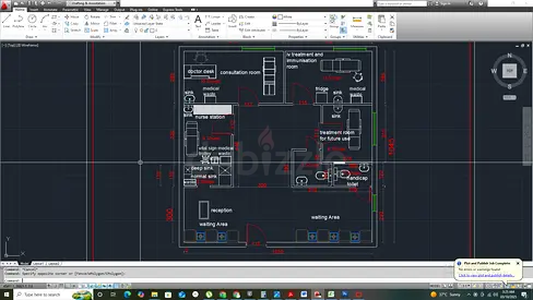 AutoCad Drawings 3D Design interior design government and mall Authorities appro