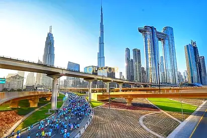 Sea & Shk Zayed View | Furnished | Serviced | 3Mins to Metro | All Bills Included