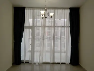 Curtains with shiffon per meter