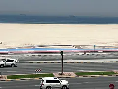 One bedroom and living room - annual rent - Ajman Corniche - central air conditioning - maintenance