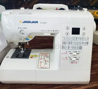 Jaguar CD-2203W Electronic Sewing Machine - Good Working Condition