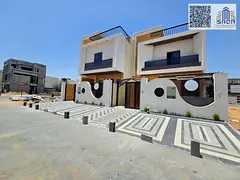 Luxury villa for sale in Ajman – 4 master bedrooms | Large living room | Registration included