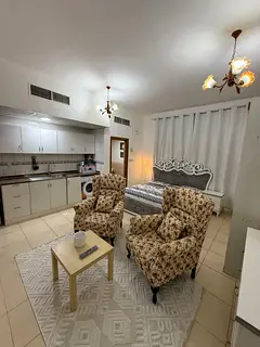 Studio apartment for monthly rent in Al Rumaila area – Ajman Corniche