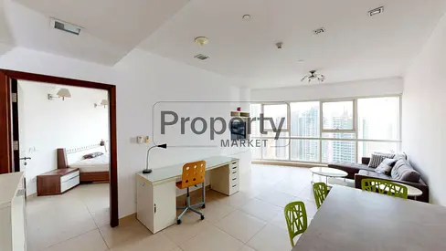 12 Payments | Furnished | High Floor | City View
