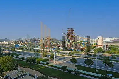 Fully Furnished Apt | Ferrari World and Road View
