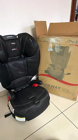 Britax Parkway SGL Highback Booster Car Seat - Black (Good Condition)