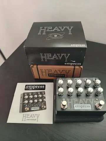 EMPRESS HEAVY Distortion Guitar Pedal - Like New