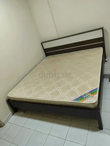 Pan Home King size Bed and Mattress in exellent condition  - URGENT SALE