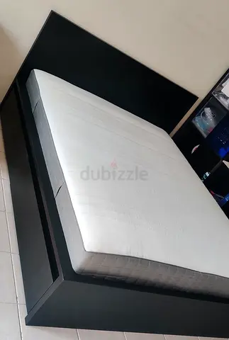 Ikea Queen size bed with mattress available in perfect condition