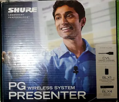 Shure WIRELESS SYSTEM PRESENTER