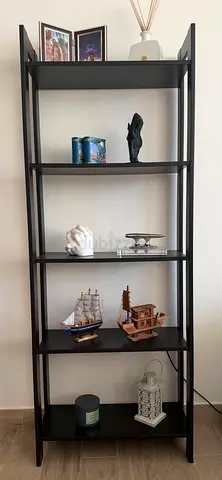 Ikea modern Black Open Display Shelf / Bookcase - excellent Condition