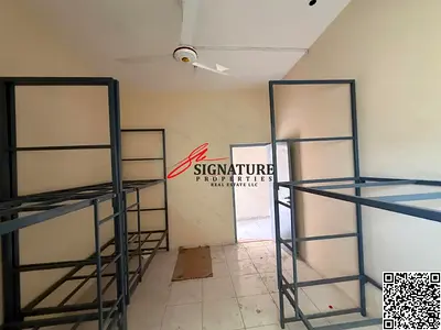 سكن عمال/موظفين مفروش مكون من 96 غرفة للإيجار في المنطقة الصناعية الجديدة بعجمان