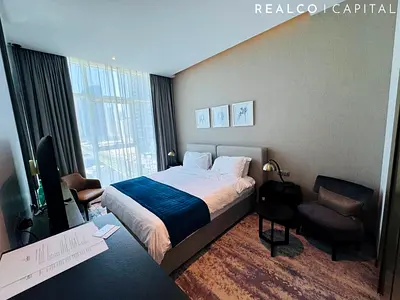 Furnished Studio in DAMAC Maison Privé | Waterfront Living | Convertable to 1 Bed