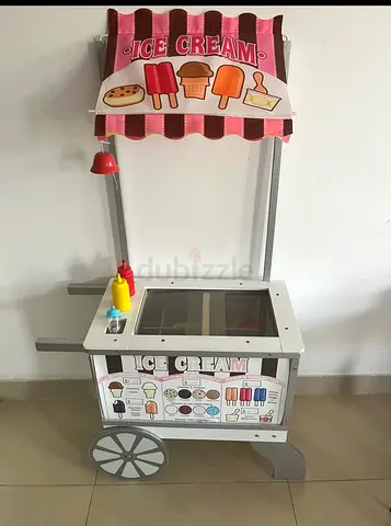 Melissa and Doug icecream and hotdog cart
