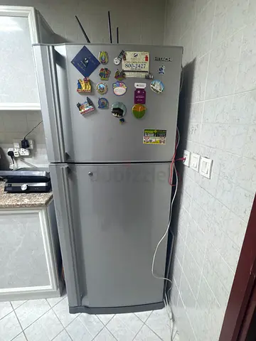 Used Hitachi Double Door Refrigerator - Good Working Condition