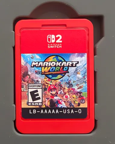 Mario Kart World - Nintendo Switch 2 Game Cartridge