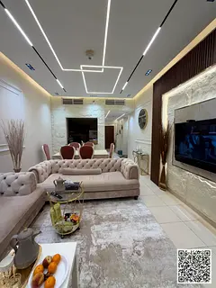 ✨ Luxurious furnished two-bedroom apartment for monthly rent in Ajman - Al Rashidiya - Ajman One T