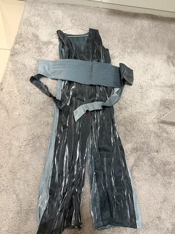 Custom Made jumpsuit handmade with belt