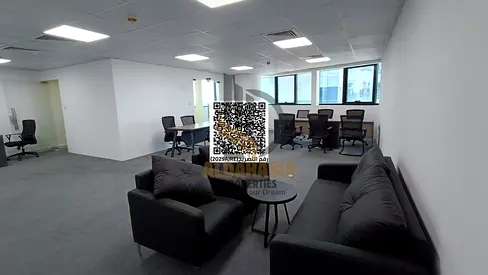 🏢 Furnished Office for Rent – Falcon Tower