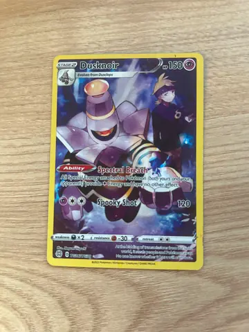 Dusknoir pokemon card