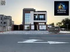 Corner villa facing a mosque and a main street, high-end finishing. Price includes transfer fees and