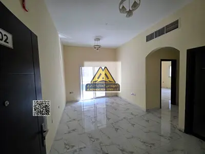 غرفة وصالة الجرف 2 عجمان، ماستر، 2 حمام، بلكونة، باركن مجاني، 30000 سنوياً 4 دفعات، موقع حيوي وقريب الخدمات ومساحة مريحة