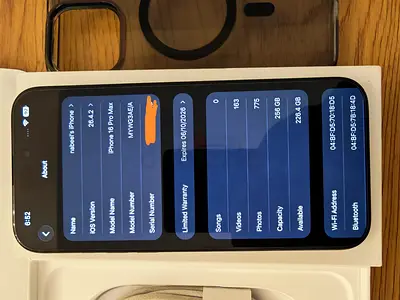 iPhone 16 Pro Max - 256GB, Excellent Condition