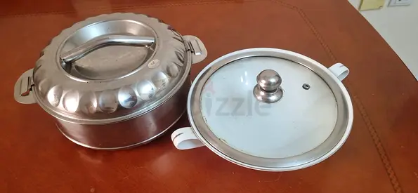 Casserole and ceramic  dish