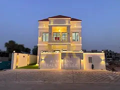 A unique opportunity to own a luxurious villa in a quiet and prime location in Al Zahia, Ajman, with