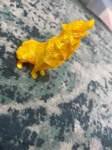 3d printed wolf