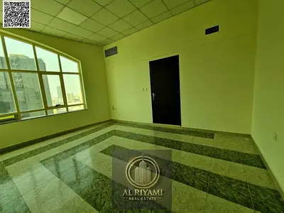 One bedroom and living room for annual rent in Al Nuaimiya 1, directly on Sheikh Khalifa Street