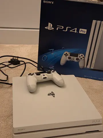 PlayStation 4 Pro (Glacier White) – Excellent Condition