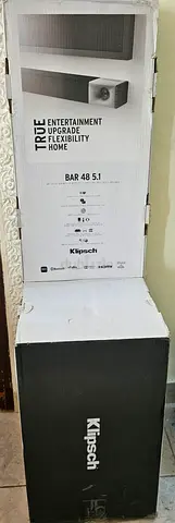 Klipsch Bar 48 5.1 Bar With Dolby Digital And Wireless Subwoofer Speakers