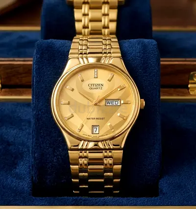 Citizen Quartz  Watch Golden Heritage – Vintage Aesthetic