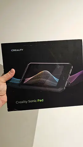 Creality Sonic Pad touchscreen controller (3D printer controller) with nebula camera.