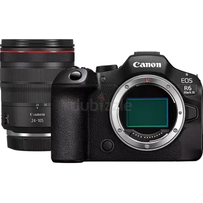 Canon EOS R6 Mark III Mirrorless Camera + RF 24-105mm F4L IS USM Lens (Export stock)