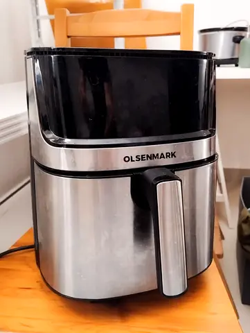 Olsenmark Air Fryer – Stainless Steel 5L