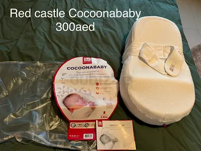 Red Castle Cocoonababy newborn lounger / baby nest - used, very good condition