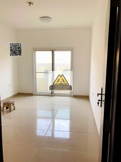 2-bedroom apartment with separate living room with door in Al Jurf 2, Ajman. 2 master bedrooms, balc