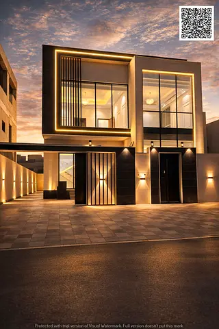🏡 فيلا مودرن فاخرة للبيع في الحليو 2 – عجمان | 5 غرف | تشطيب راقي | شاملة رسوم التسجيل