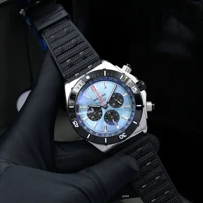 Breitling chronograph mens watch