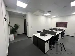 Furnished Office | Park Lane Tower | Burj &amp; Canal View with full setup