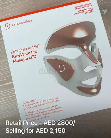 Dr. Dennis Gross DRx SpectraLite FaceWare Pro LED Mask - Brand New, Sealed